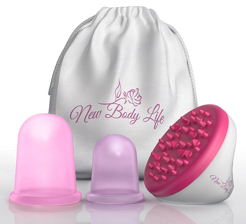 Anti Cellulite Cup with Cellulite Massager